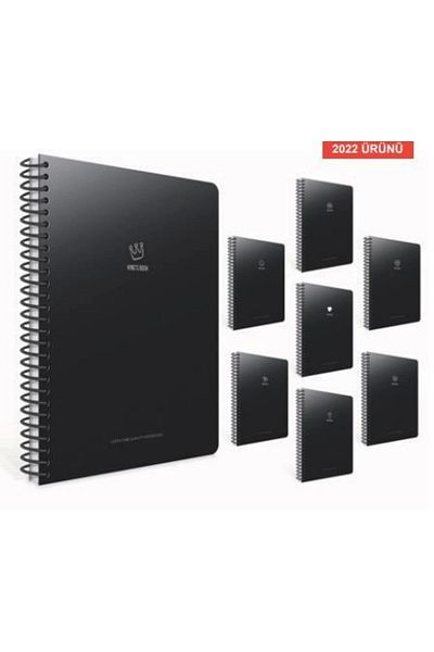 Gıpta Ambalaj Caiet Spiral Pp Copertă Kings Book A4 80 Yp. Dungi 5920
