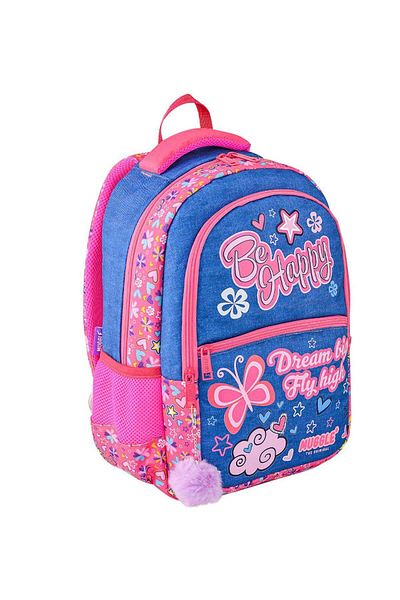 MUGGLE Mu-7464 Geantă de școală color denim