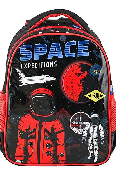 MUGGLE Geantă pentru grădiniță Mu-9133 Space Expeditions Collection cu un singur compartiment