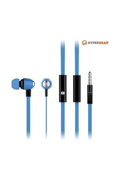 HyperGear DBM WAVE MAVİ EARPHONES 3.5MM MİKROFONLU KULAKİÇİ TELEFON KULAKLIĞI