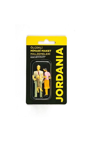 Jordania Model Je01-ib1030a Painted Human Family 1/030