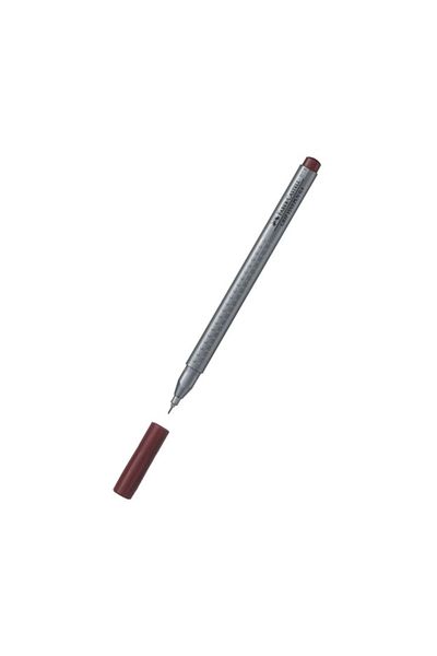 Faber Castell قلم جريب فاين بلون القهوة 0.4