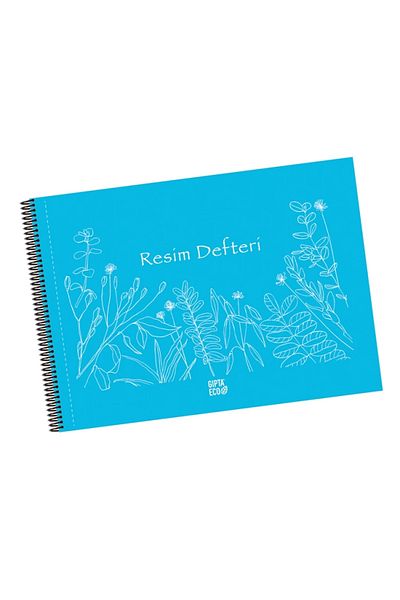 Gıpta Eco Fresco 35x50 Spiral Pp Cover 25 Yp Picture Notebook