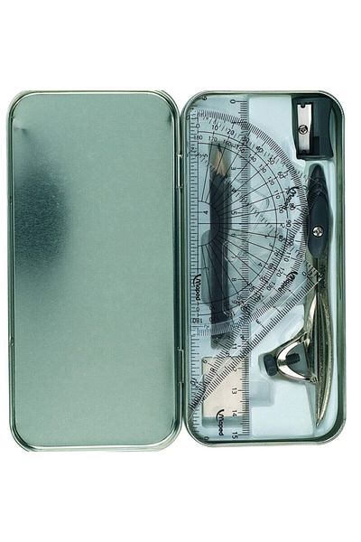 Maped Study Nickel Metal Box 8-Piece Pergel Set / 119418