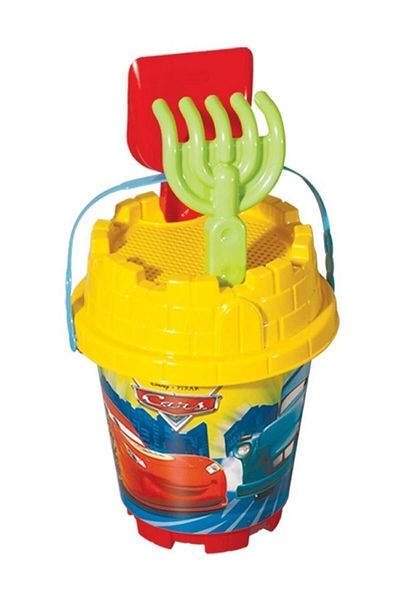 Dede Oyuncak Cars Medium Bucket Set