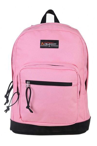 KAUKKO Rucsac sport roz cu trei compartimente pentru școală și zilnic