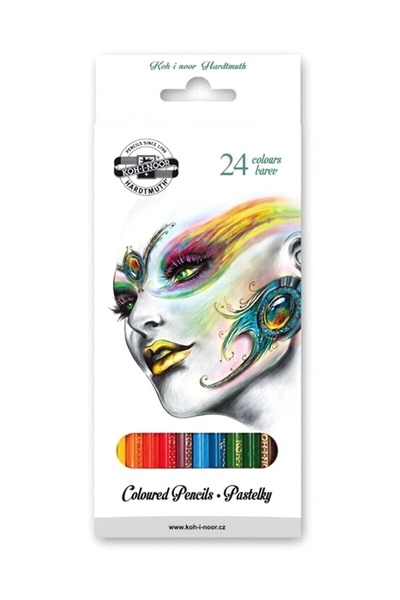 Koh-i Noor Südor Kohınoor Kuru Boya 24 Lü Uzun 3554 Fantasy