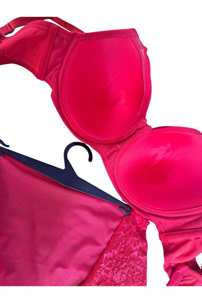 SATTENS Underwire Large Size Bra Set C Cup Bra and Panty