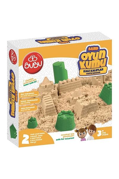 Bubu 500 gr.Bu-Bu Game Sand and Castle Molded Set - Ku0055