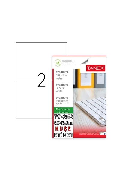 Tanex 210X148.5 mm Laser Label Tw-2102