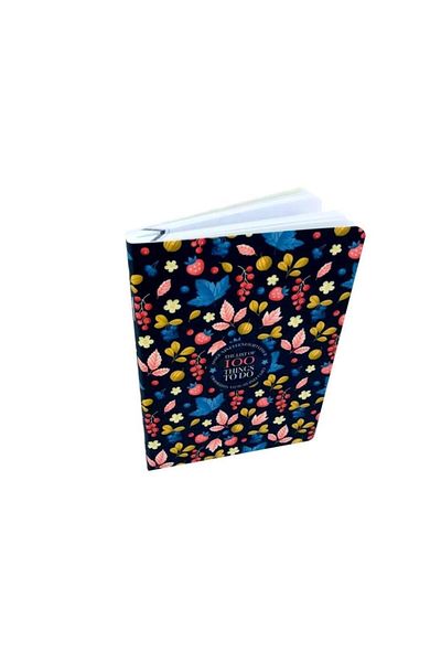 Gıpta 100 Things Wire Stitched Cardboard Cover Notebook A6 80 Sheets 1 Piece