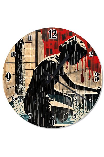 ekart Rainy Melody Special Design Wall Clock