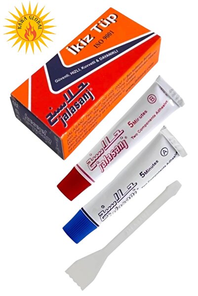 JALASANJ İran Yapıştırıcı Ikiz Tüp 18 Gr. Orijinal Çift Karışımlı Güçlü Yapıştırıcı