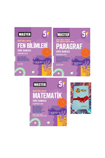 Okyanus Yayınları 5. Sınıf MASTER FULL SETTT Etkinlikli Soru Bankası ( NOT DE...