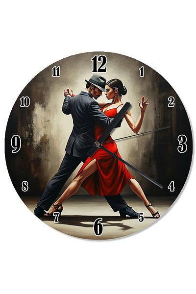 ekart Passionate Tango Dance Design Wall Clock