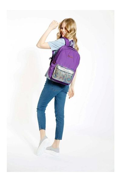 KAUKKO Purple Scale Bright BacKpacK - K1527