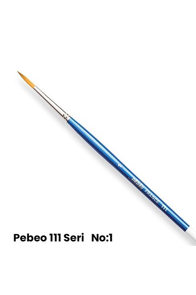 Pebeo 111 Series Round Tip Brush No 1