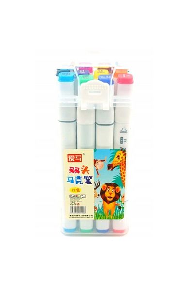 ÖNER Set of 12 Double Sided Marking Pens