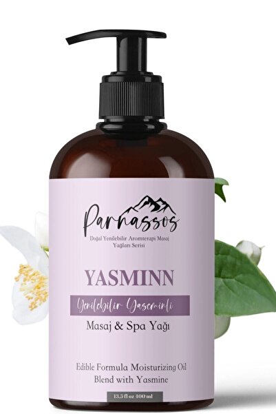 Parnassos Doğal Yasemin Özlü İpeksi & Rahatlatıcı Etkili Aromaterapi Masaj Ya...
