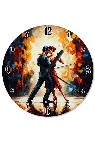 ekart Dancing Elegant Couple Analog Wall Clock
