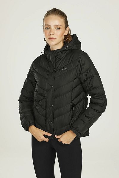 Kinetix Wl Ziggy Coat 3pr Μαύρο Γυναικείο Κοντό Παλτό