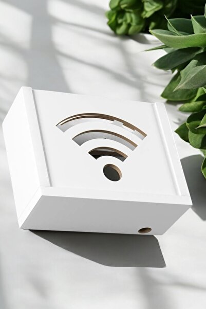 mayastyle Modem Saklama Kutusu Duvar Düzenleyici Aksesuar Uzunluk 21 Cm Genişlik 27 Derinlik 11 Cm