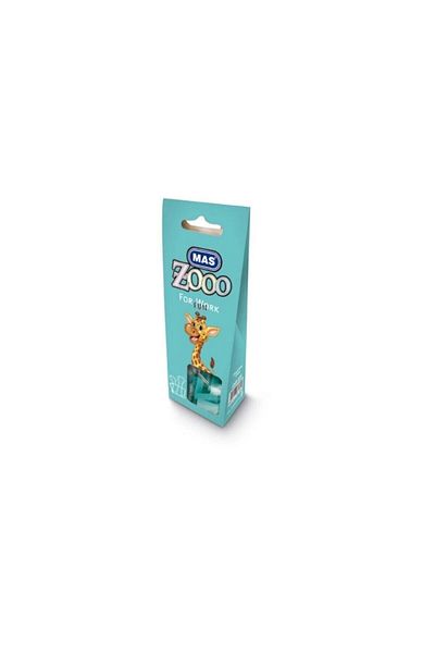 Mas Turquoise Zoo Omega Pin in Cardboard Package No:25