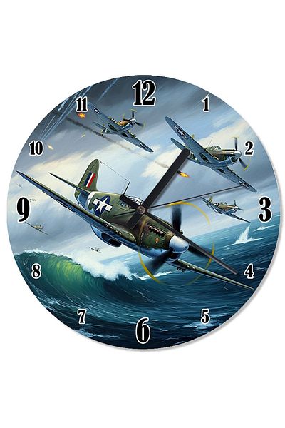 ekart Airborne Warplanes Analog Wall Clock