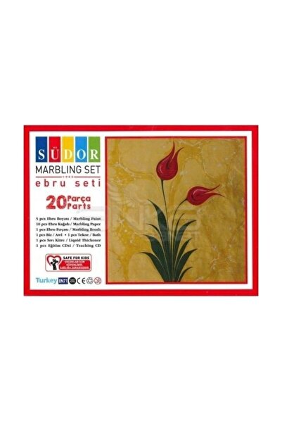 Genel Markalar Ebru Boya Seti Başlangıç Seti 20 Parça Sd85a4