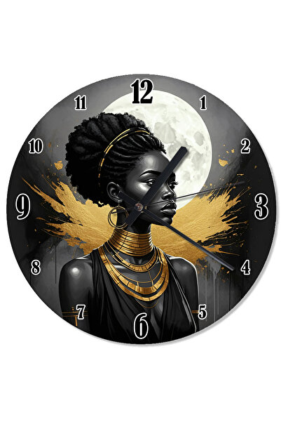 ekart Queen and Moonlight Analog Wall Clock