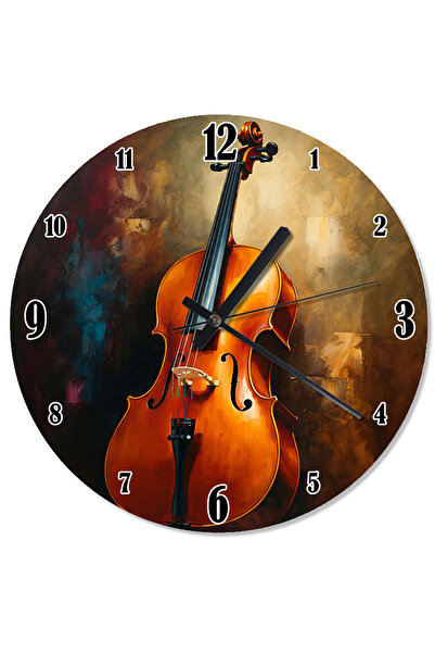 ekart ساعة حائط رائعة لحن الكمان