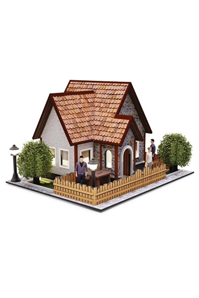 Genel Markalar Minyatür Orman Villa 1/24 Ölçek