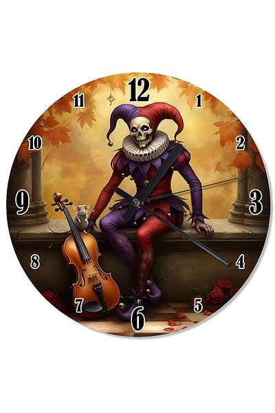 karizmart Joker Figure Design Wall Clock