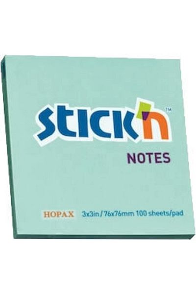Gıpta 100 Sheets 76 X 51 Stickn Eco Notes Pastel Blue Note Paper
