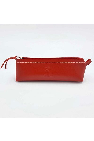 Südor Monalisa Leather Pen Holder Tribag Red Kn14-09