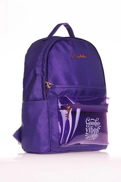KAUKKO Rucsac Magic Transparent Violet K1574