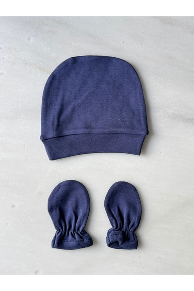 Maison Mila Newborn Cotton Baby Gloves Hat Set