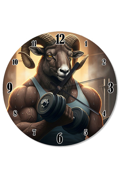 karizmart ساعة حائط بتصميم خاص من هالتر آند كيتي