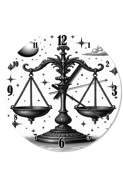 karizmart Libra Silent Wall Clock