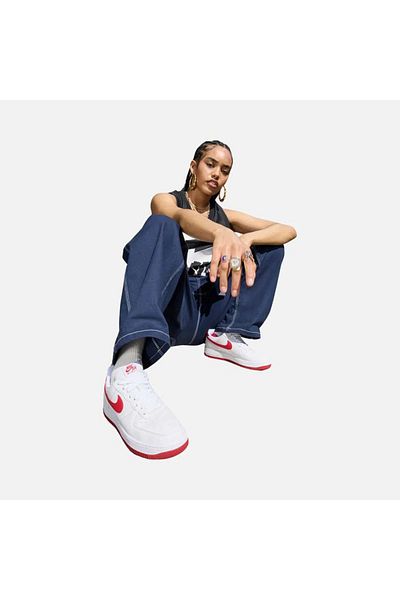 Nike Air Force 1'07 Next Nature - Women's White Leather Shoes Dv3808-105