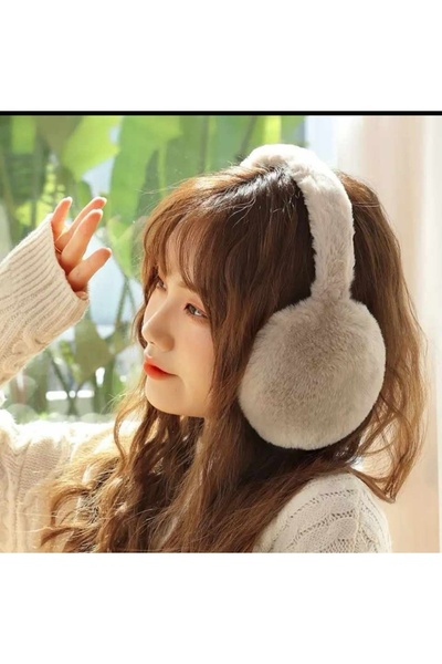 viyan butik Katlanabilir yumuşak dokulu peluş kulaklık