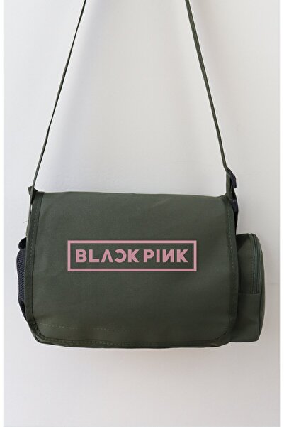 Fuddy Moda Blackpink Napisano Poštarska torba , Unisex K Pop Štampano Torba z...