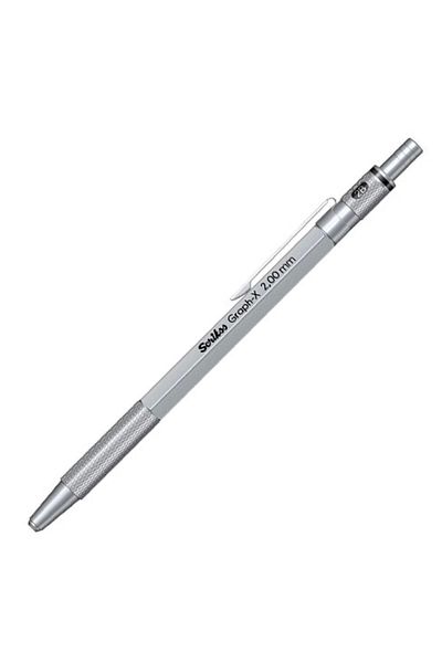 Scrikss Graph-X 2.0mm Silver-Grey Versatil Pen