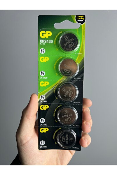 LUXE AKSESUAR GP Pil CR2430 3v  5’li Paket