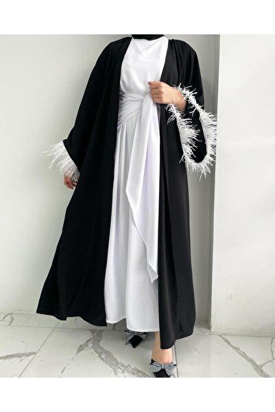 MELEK ARAZ Σετ Μαύρο Zehra Abaya