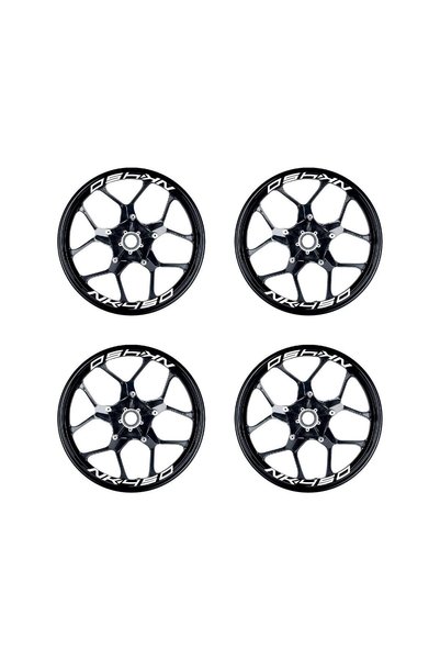 Generic Brand White Cfmoto 450Nk Written 8 Pieces Inside the Rim Lettering Sticker