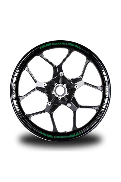 Bilge Sea Suzuki Written Short Outer Strip 16-Piece Double Color Wheel Sticke...
