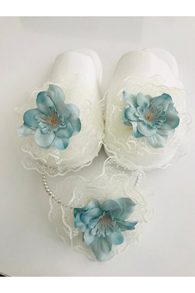 adakokusu17 Lohusa terlik hamile terlik lohusa set hastane terlik süslü terlik lohusa tacı