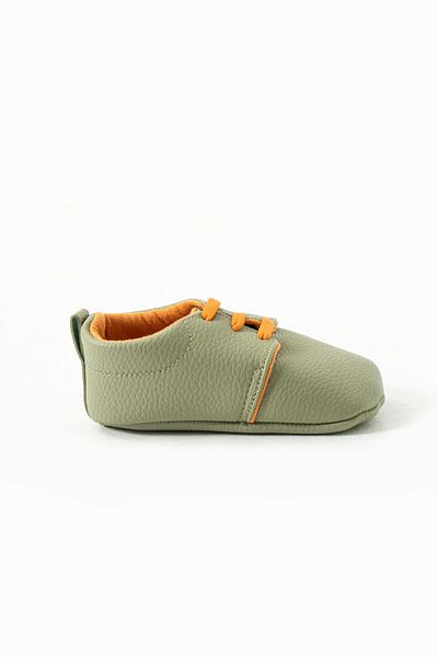 yummy kids Anti-Slip Sole Cotton Lining First Step Rubber Laced Baby Boy Booties