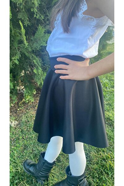 ELALEL TASARIM Fustă de fetiță cu talie elastică